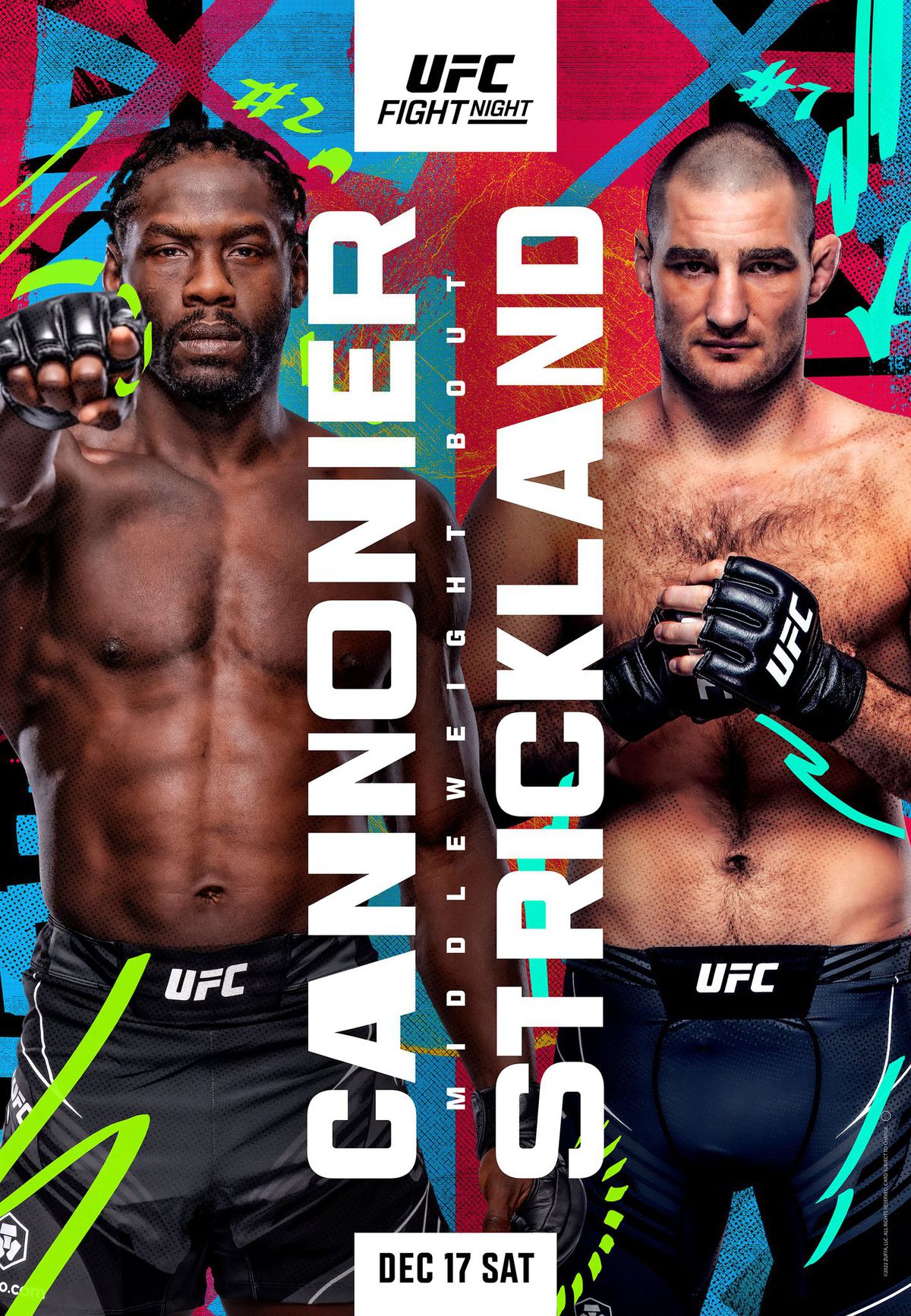 دانلود یو اف سی فایت نایت 216 :  UFC Fight Night 216: Cannonier vs. Strickland