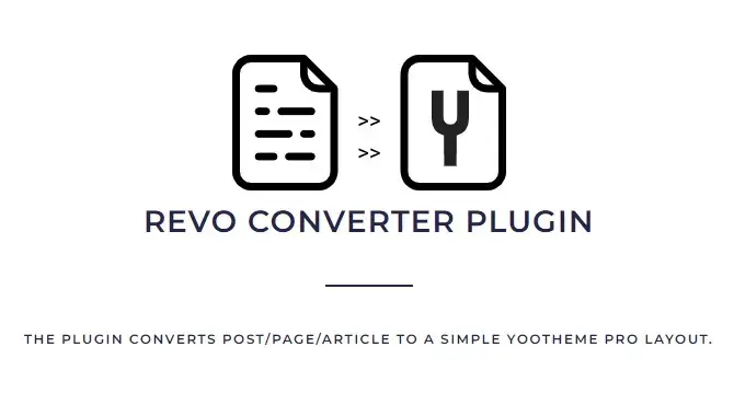 Download Revo Converter plugin for Joomla