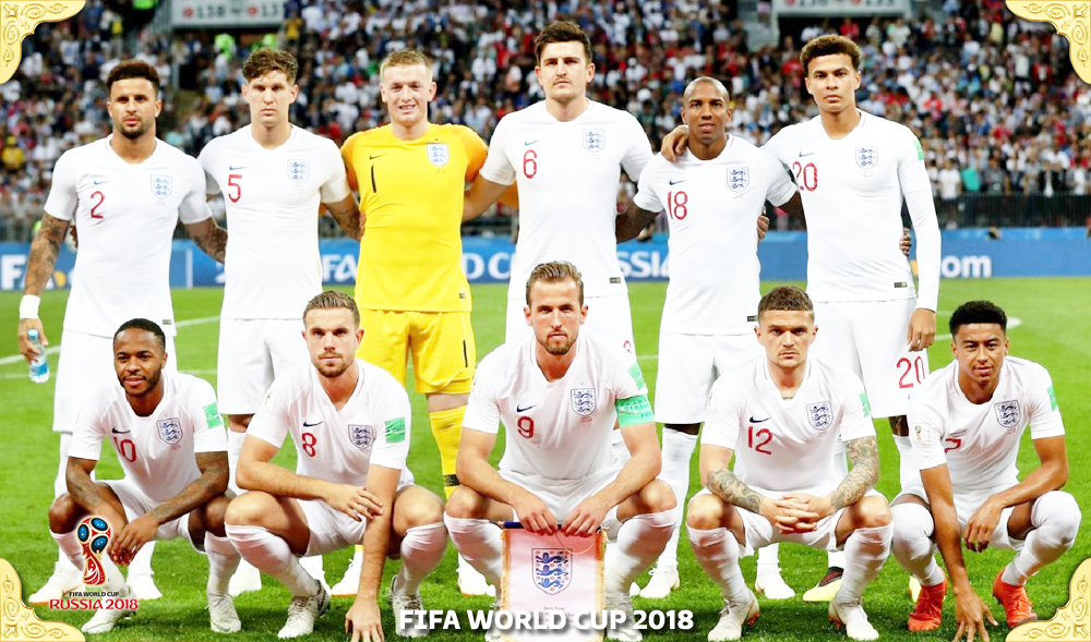 انگلیس در جام جهانی 2018