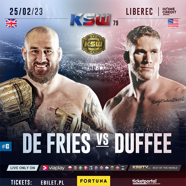 دانلود رویداد ام ام ای :  KSW 79: De Fries vs. Duffee
