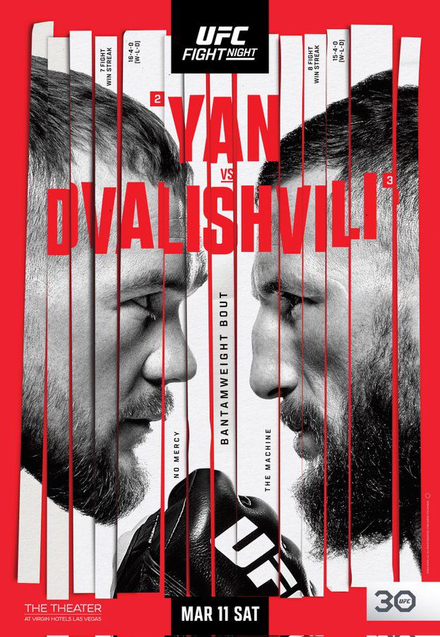 دانلود یو اف سی فایت نایت 221:  UFC Fight Night 221: Yan vs. Dvalishvili