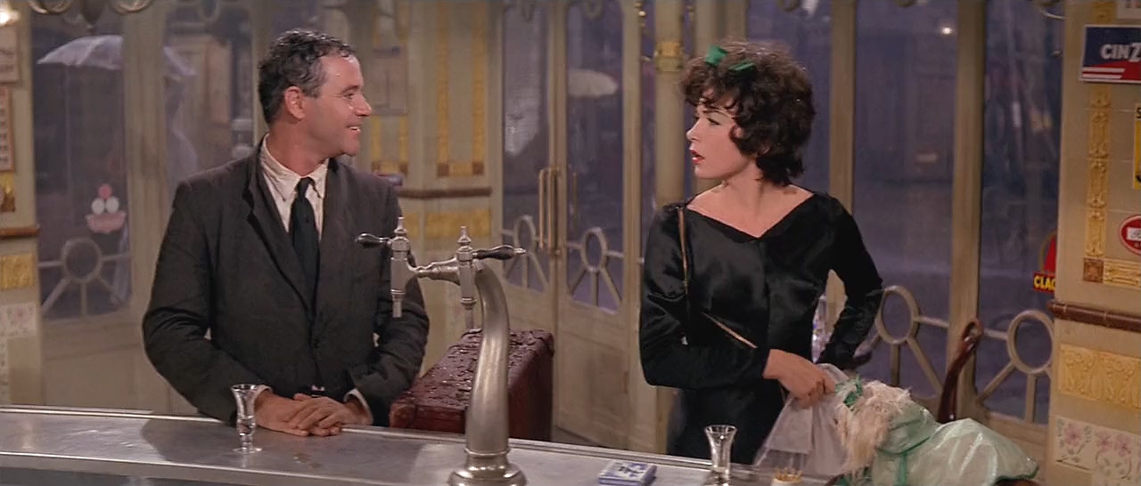 جک لمون و شرلی مک لین در فیلم سینمایی ایرما خوشگله